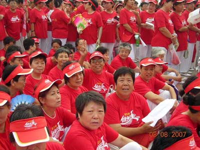 &ldquo;8&bull;8&rdquo;&mdash;&mdash;社区志愿者喜迎奥运会
